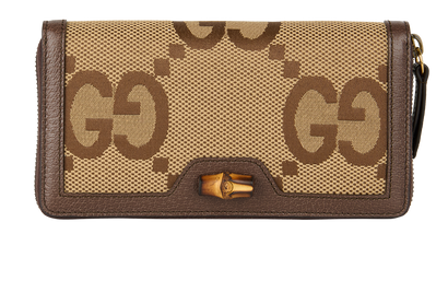 Gucci Jumbo GG Bamboo Wallet, front view